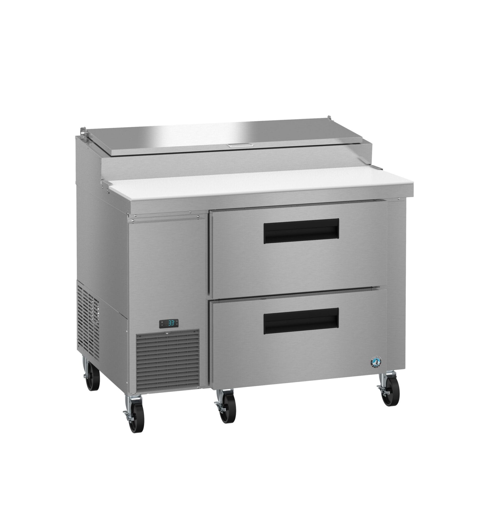 Hoshizaki Hoshizaki PR46B-D2 – 46" Pizza Prep Table with Two Drawers (Steelheart Series)