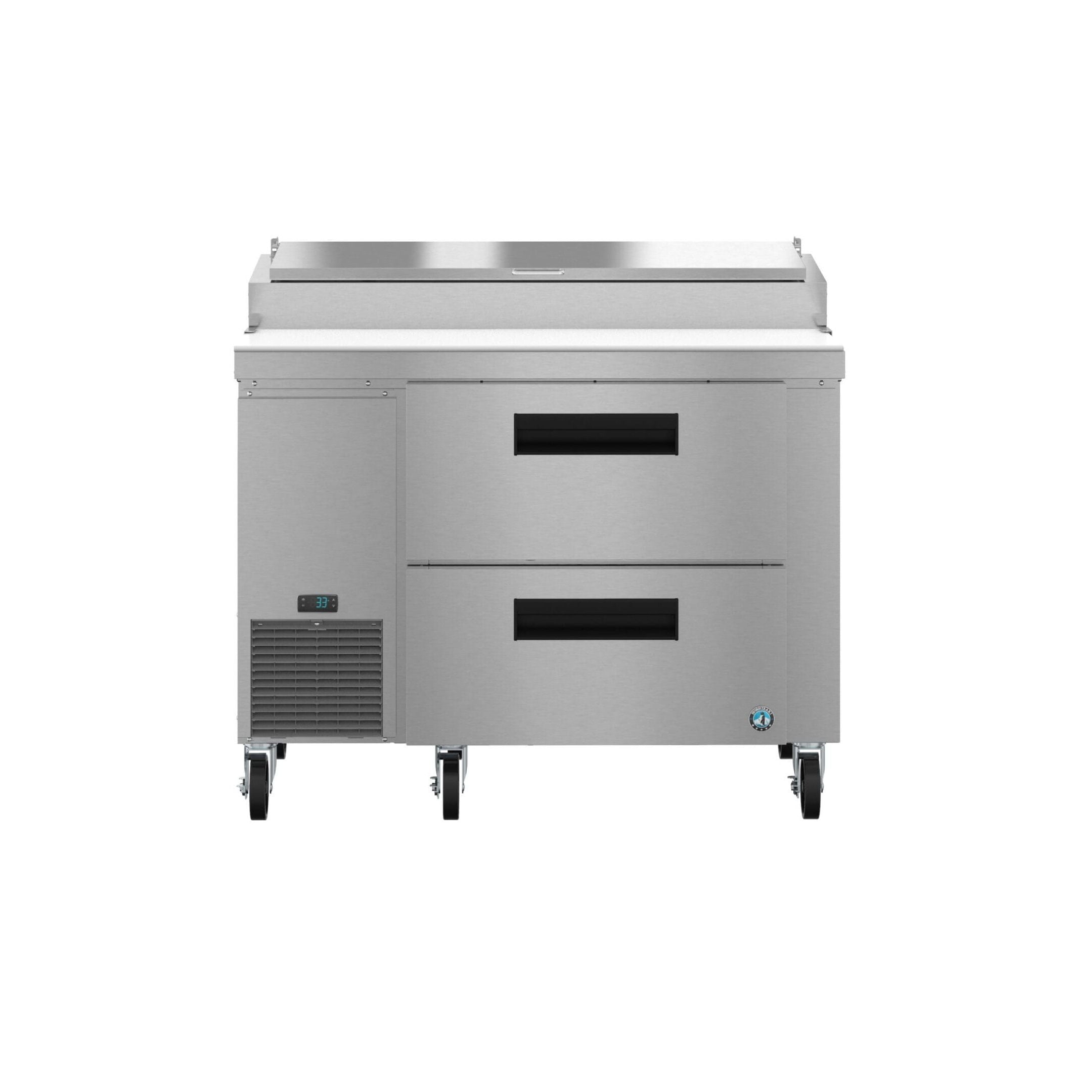 Hoshizaki Hoshizaki PR46B-D2 – 46" Pizza Prep Table with Two Drawers (Steelheart Series)