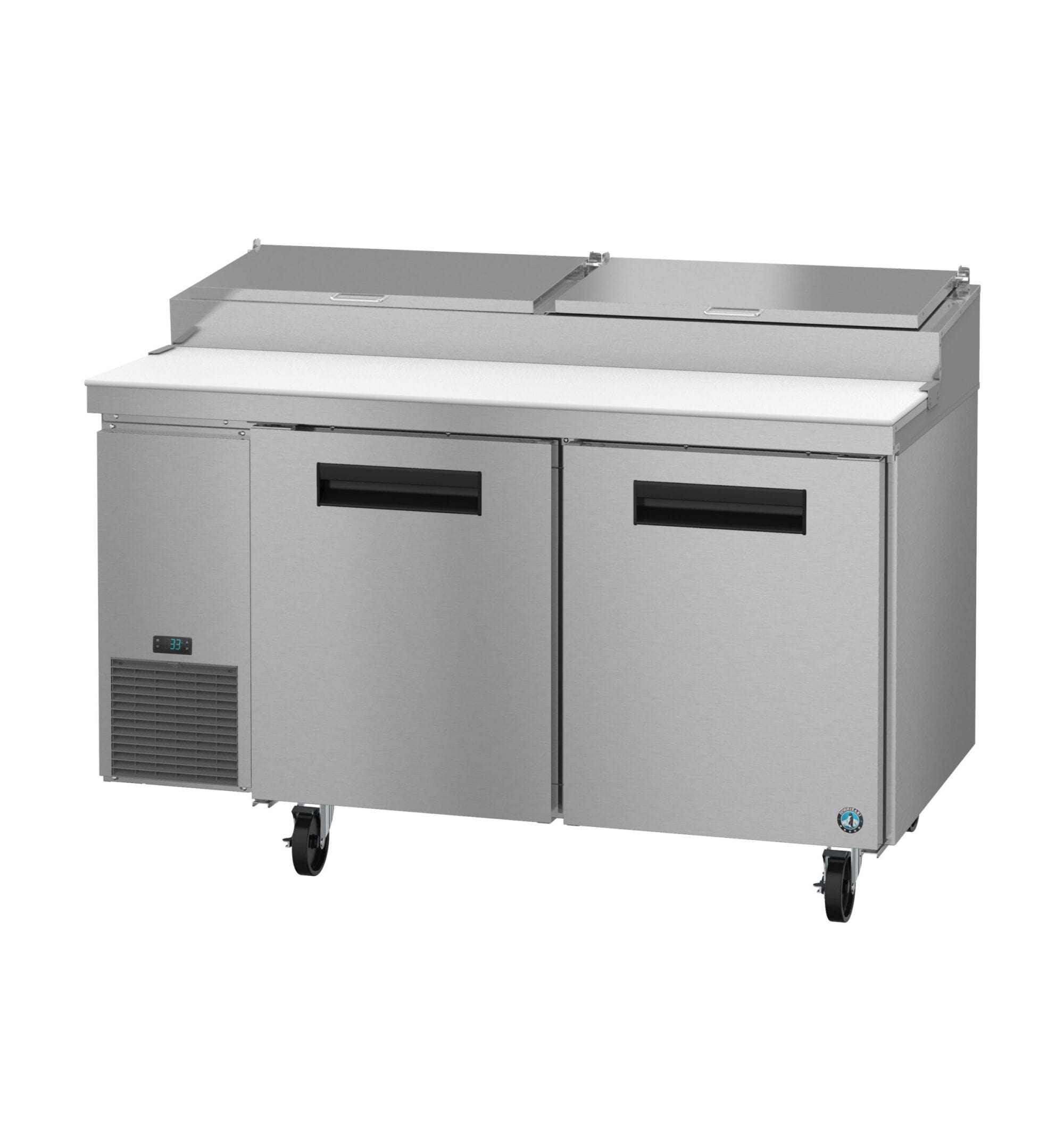 Hoshizaki Hoshizaki PR60B – 60" Pizza Prep Table with Raised Rail (Steelheart Series)