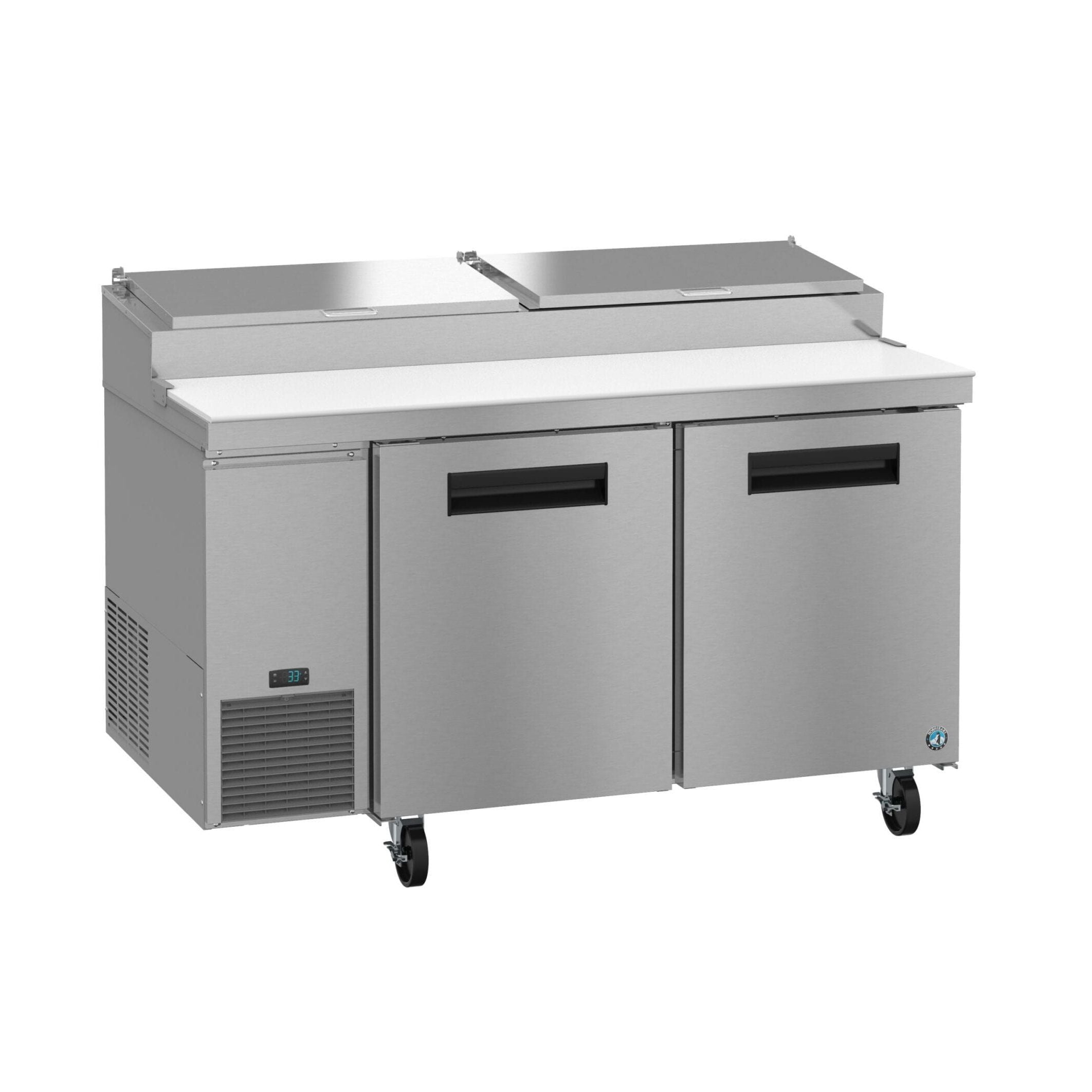 Hoshizaki Hoshizaki PR60B – 60" Pizza Prep Table with Raised Rail (Steelheart Series)