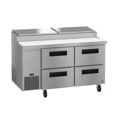 Hoshizaki Hoshizaki PR60B-D4 – 60" Pizza Prep Table with Drawers (Steelheart Series)