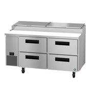 Hoshizaki Hoshizaki PR67B-D4 – 67" Pizza Prep Table with Drawers
