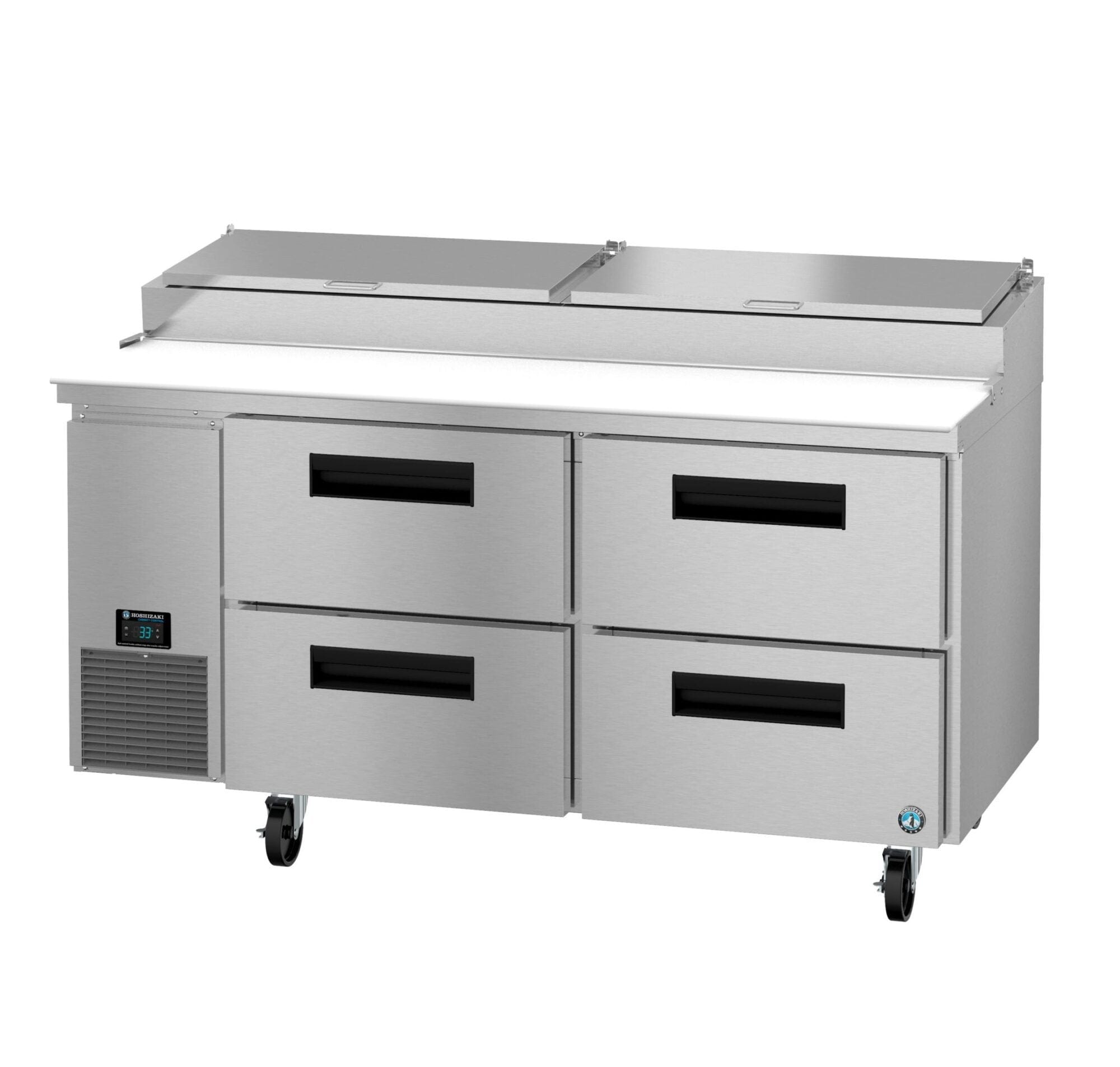 Hoshizaki Hoshizaki PR67B-D4 – 67" Pizza Prep Table with Drawers