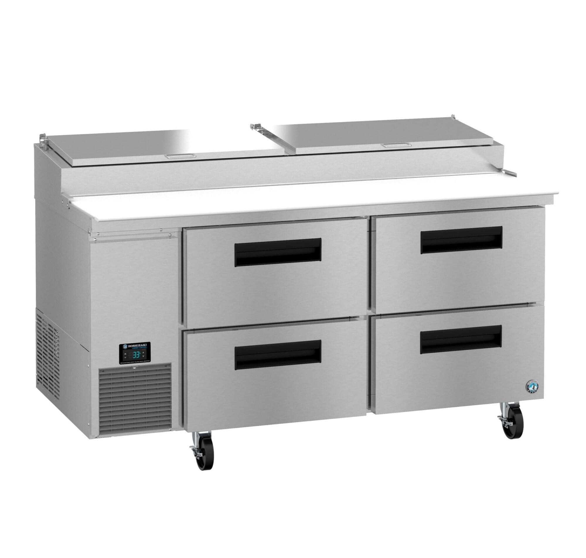 Hoshizaki Hoshizaki PR67B-D4 – 67" Pizza Prep Table with Drawers