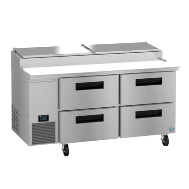 Hoshizaki Hoshizaki PR67B-D4 – 67" Pizza Prep Table with Drawers