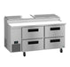 Hoshizaki Hoshizaki PR67B-D4 – 67" Pizza Prep Table with Drawers
