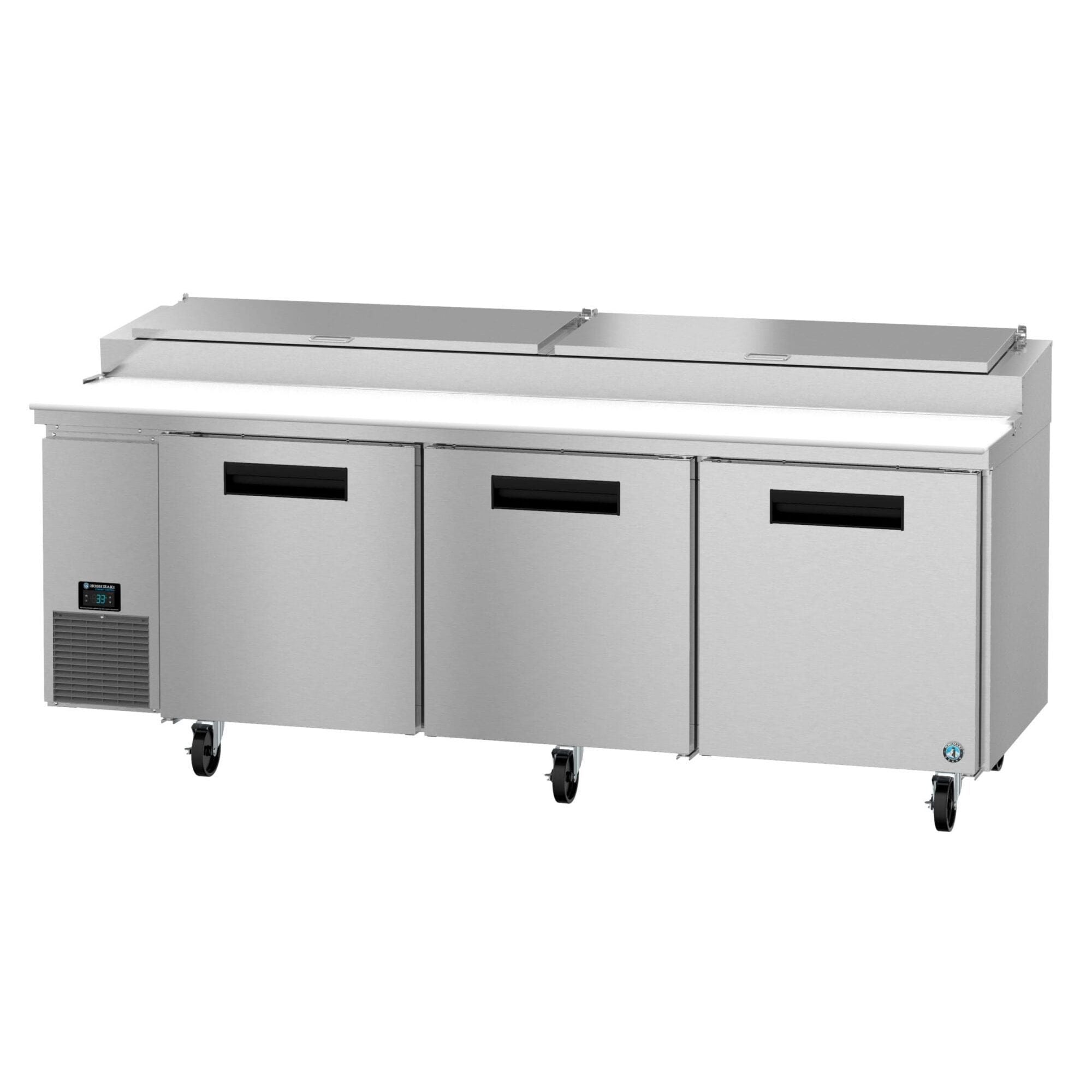 Hoshizaki Hoshizaki PR93B – 93" Pizza Prep Table with Raised Rail