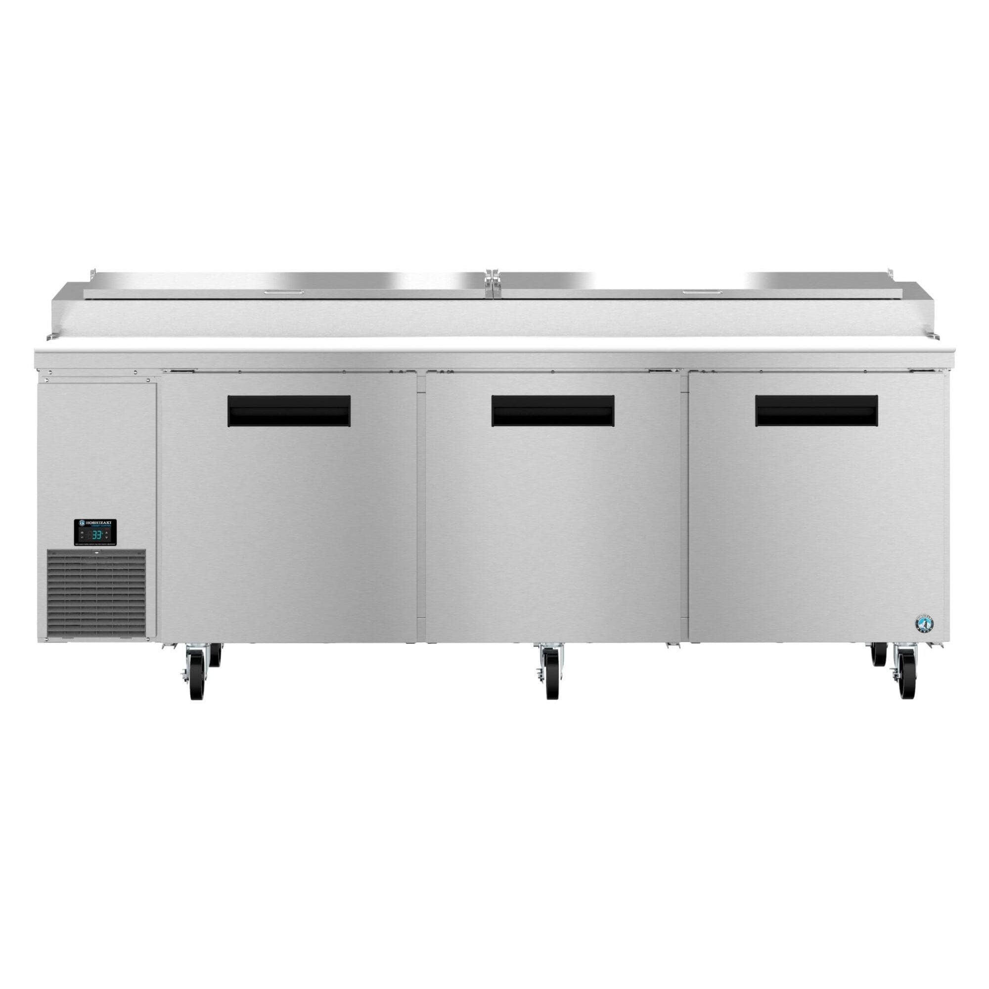 Hoshizaki Hoshizaki PR93B – 93" Pizza Prep Table with Raised Rail