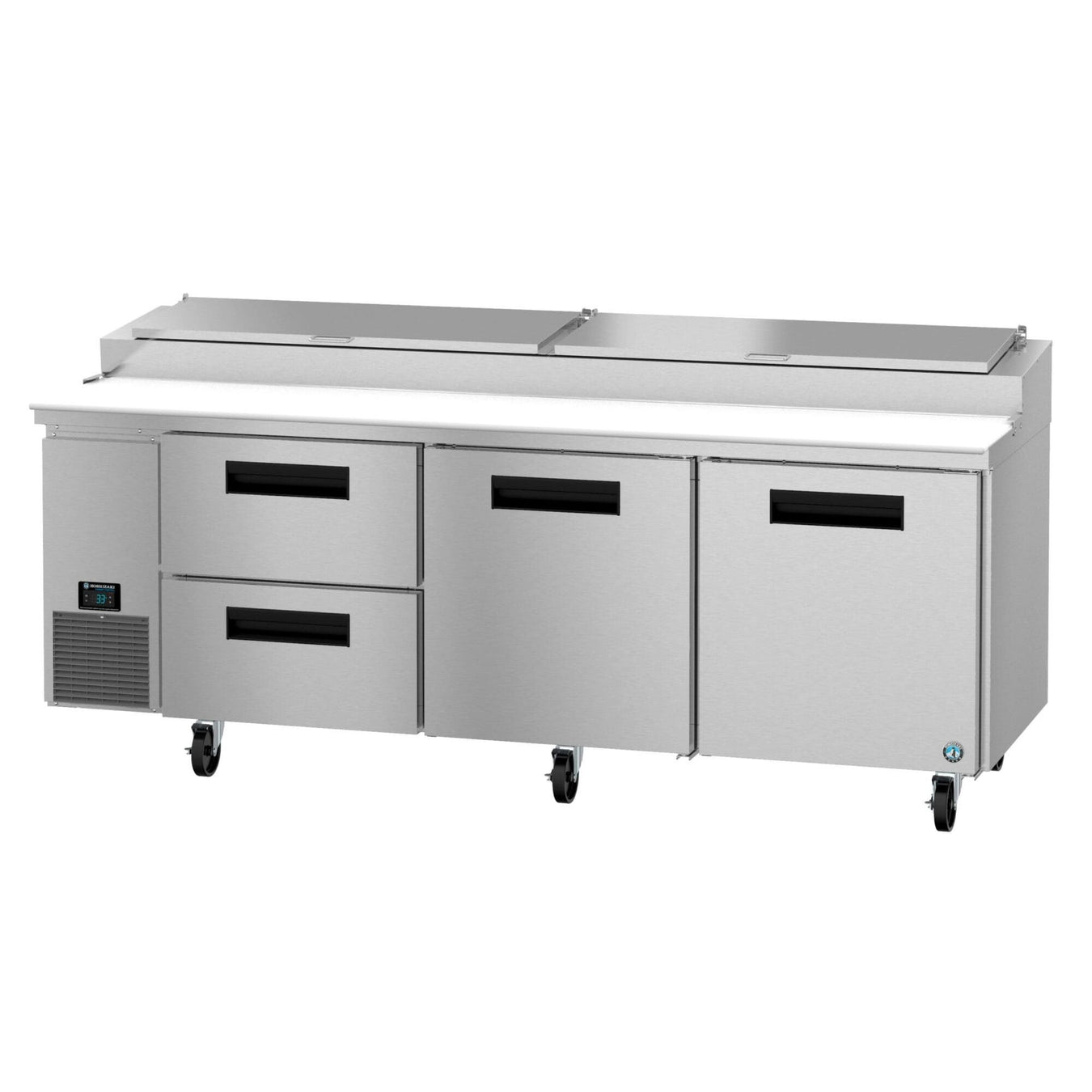 Hoshizaki Hoshizaki PR93B-D2 93" Pizza Prep Table – Two Doors & Two Drawers