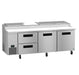 Hoshizaki Hoshizaki PR93B-D2 93" Pizza Prep Table – Two Doors & Two Drawers