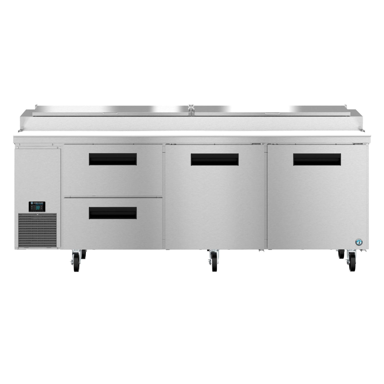 Hoshizaki Hoshizaki PR93B-D2 93" Pizza Prep Table – Two Doors & Two Drawers