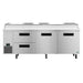 Hoshizaki Hoshizaki PR93B-D2 93" Pizza Prep Table – Two Doors & Two Drawers