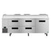 Hoshizaki Hoshizaki PR93B-D4 – 93" Pizza Prep Table with Four Drawers and One Door
