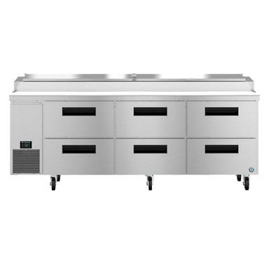 Hoshizaki Hoshizaki PR93B-D6 – 93" Pizza Prep Table with 6 Drawers