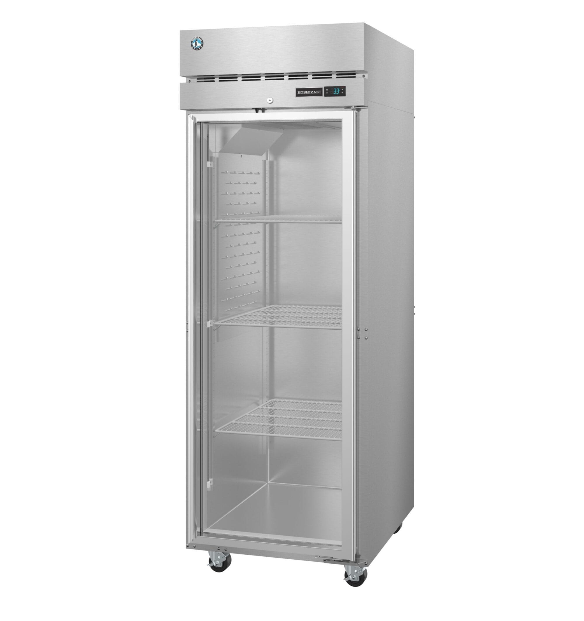 Hoshizaki Hoshizaki R1A-FG 27.5" Upright Reach-In Refrigerator – Full Glass Door