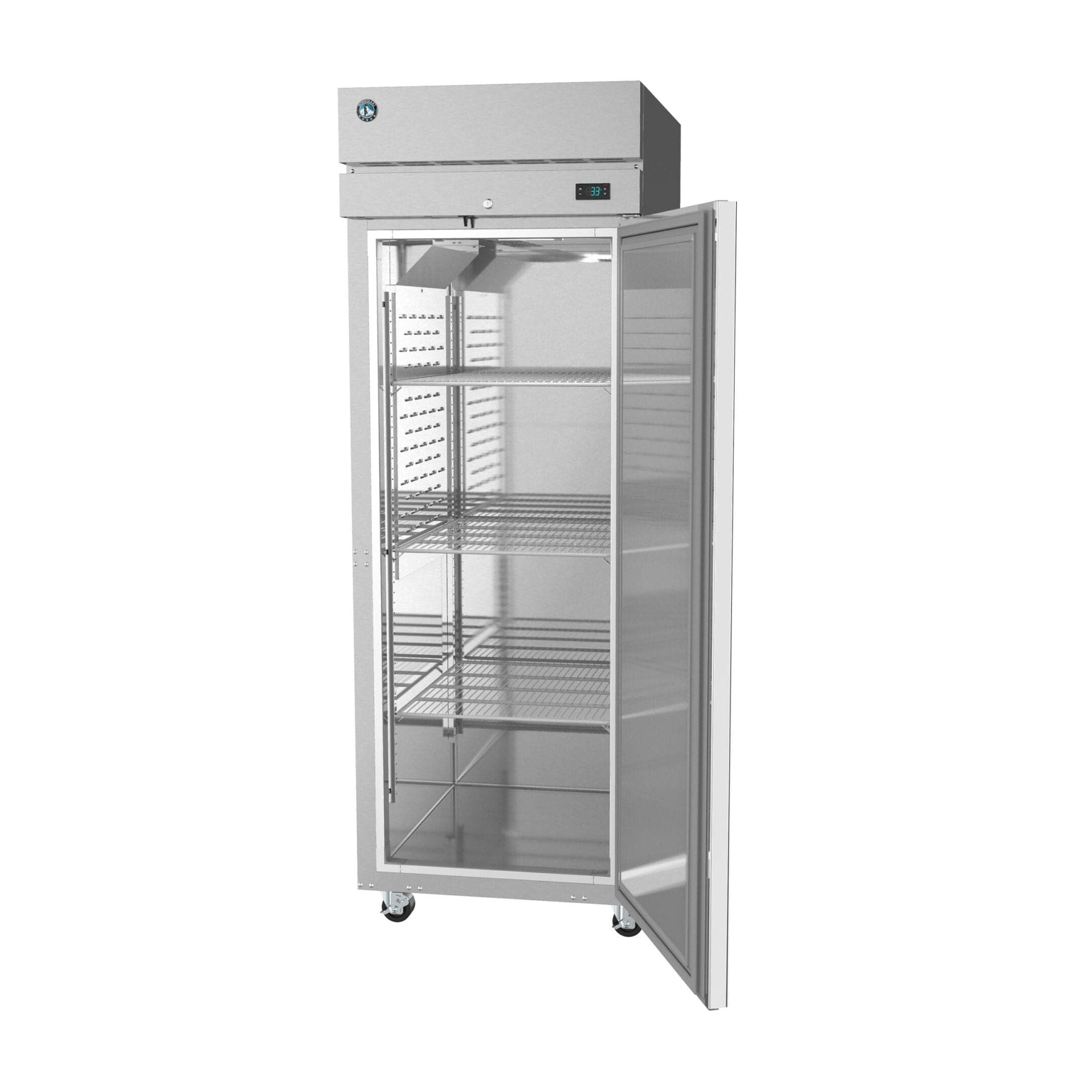 Hoshizaki Hoshizaki R1A-FS 27.5" Upright Reach-In Refrigerator – Full Stainless Door, Right Hinge