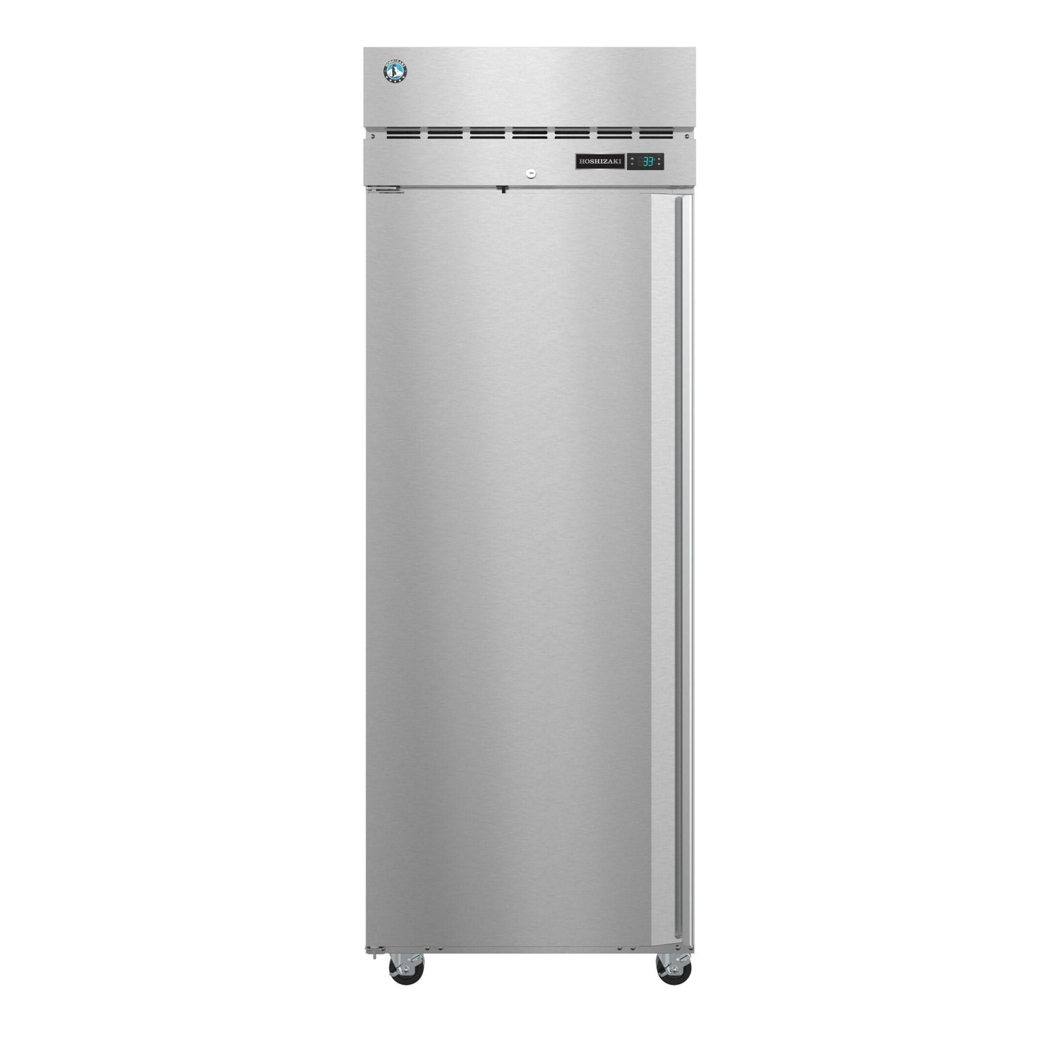 Hoshizaki Hoshizaki R1A-FSL 27.5" Upright Reach-In Refrigerator – Full Stainless Door, Left Hinge