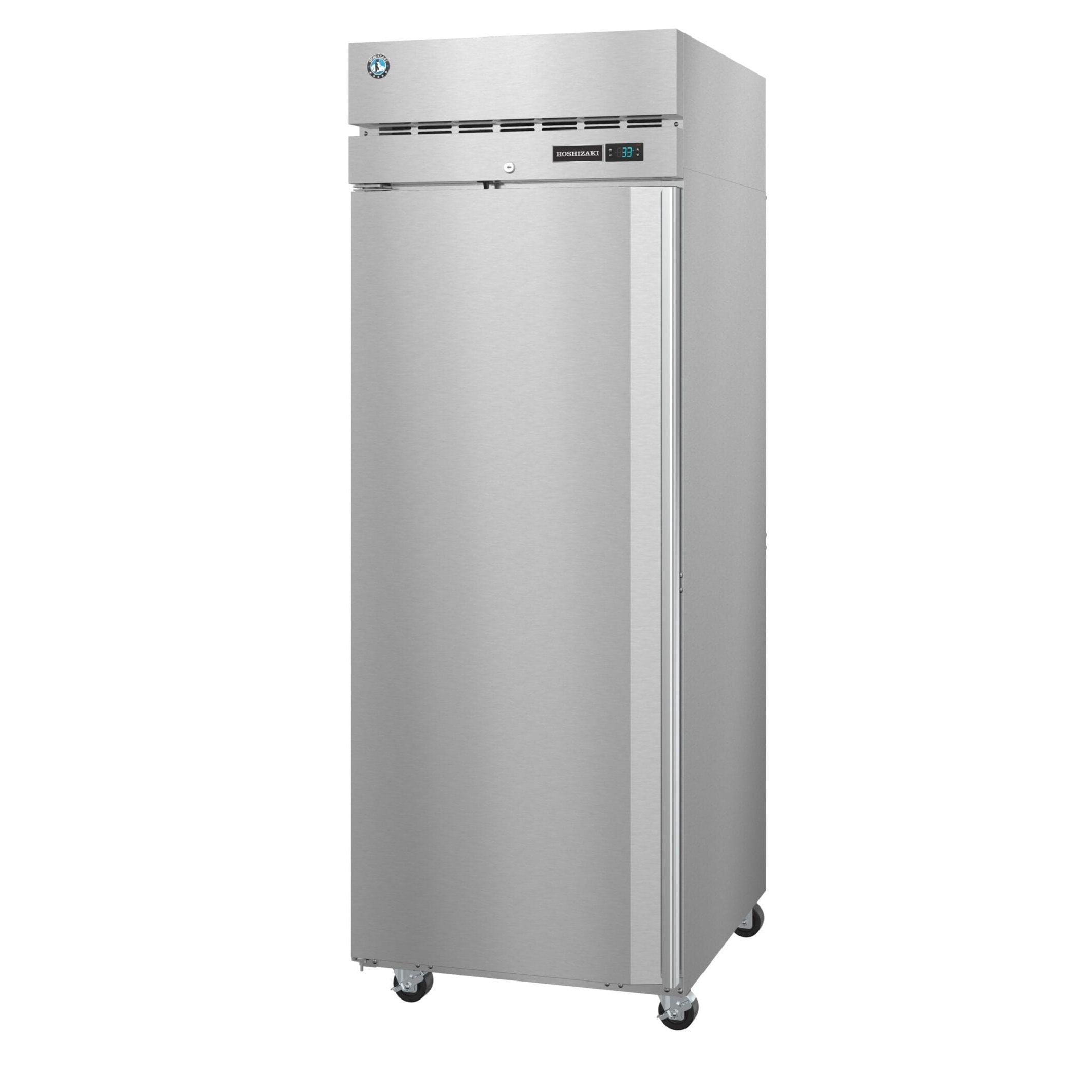 Hoshizaki Hoshizaki R1A-FSL 27.5" Upright Reach-In Refrigerator – Full Stainless Door, Left Hinge