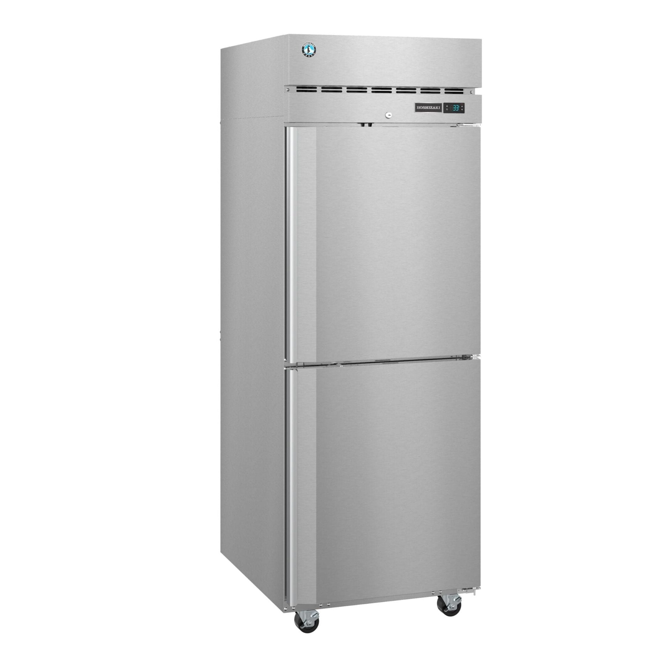 Hoshizaki Hoshizaki R1A-HS 27.5" Upright Reach-In Refrigerator – Half Stainless Door