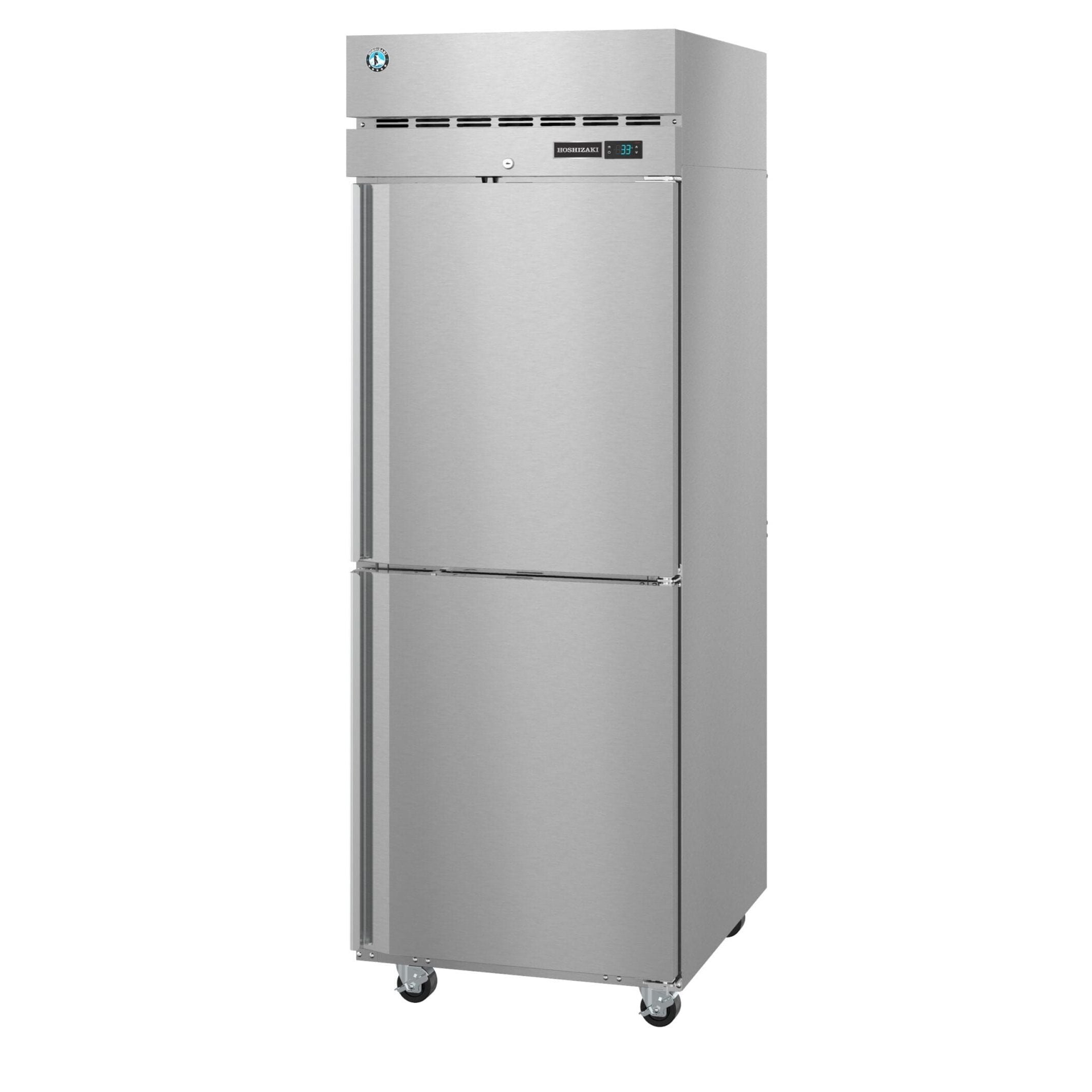 Hoshizaki Hoshizaki R1A-HS 27.5" Upright Reach-In Refrigerator – Half Stainless Door