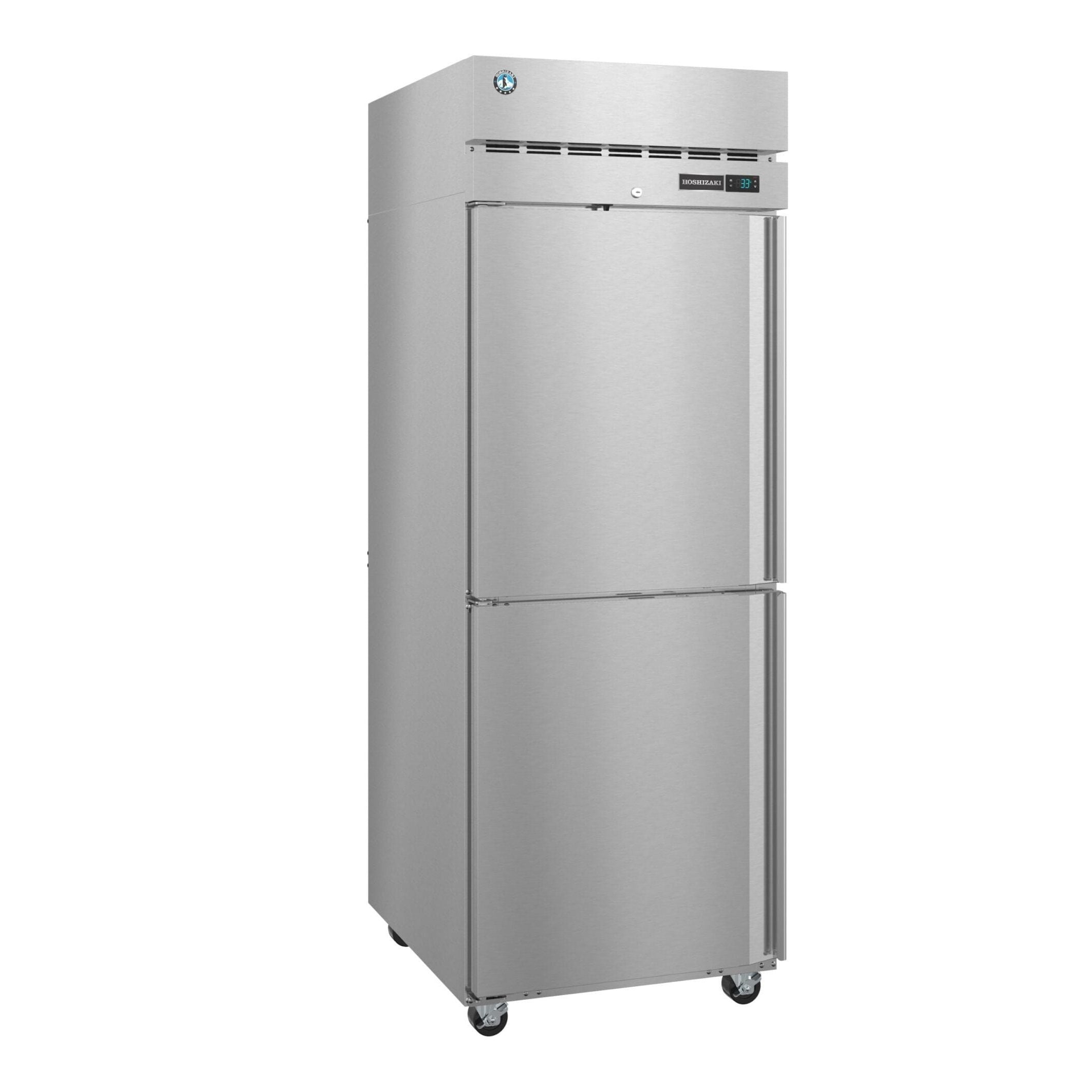 Hoshizaki Hoshizaki R1A-HSL 27.5" Upright Reach-In Refrigerator – Half Stainless Door