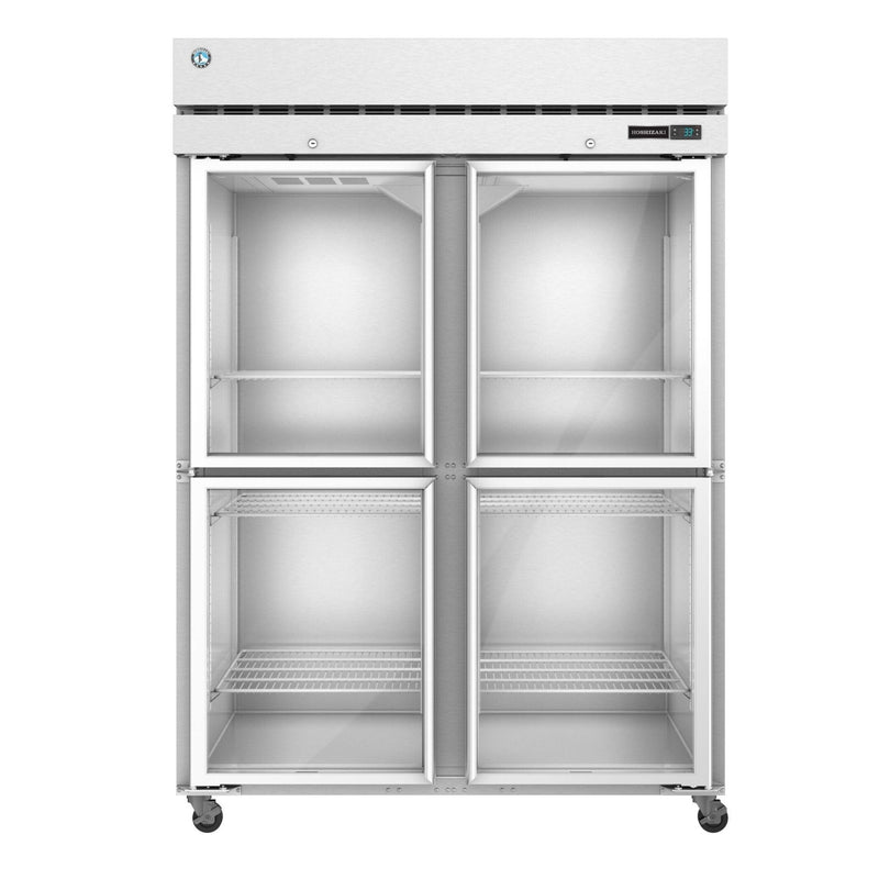 Hoshizaki Hoshizaki R2A-HG 55" Two Section Half Glass Door Reach-In Refrigerator