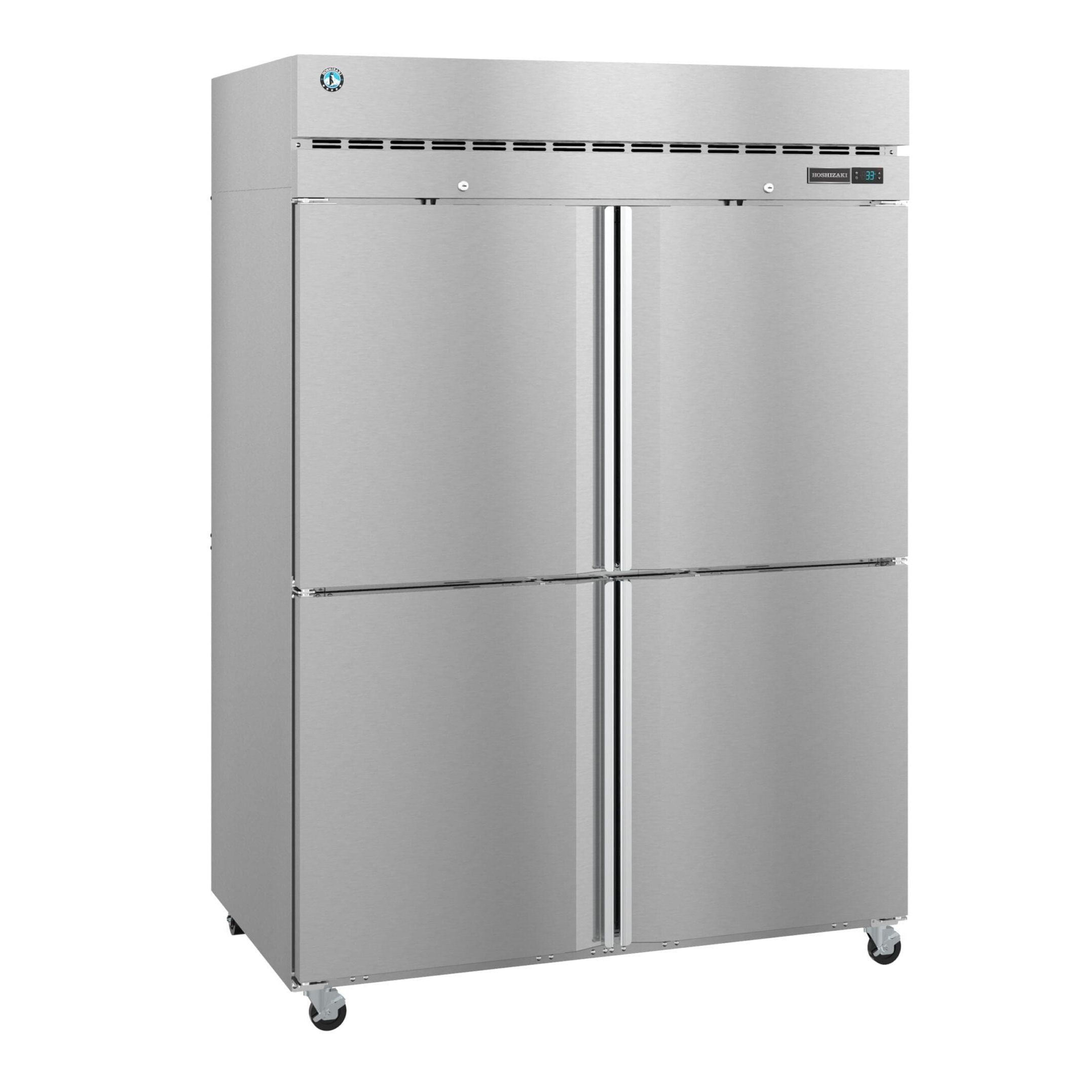 Hoshizaki Hoshizaki R2A-HS 55" Two Section Half Stainless Door Reach-In Refrigerator
