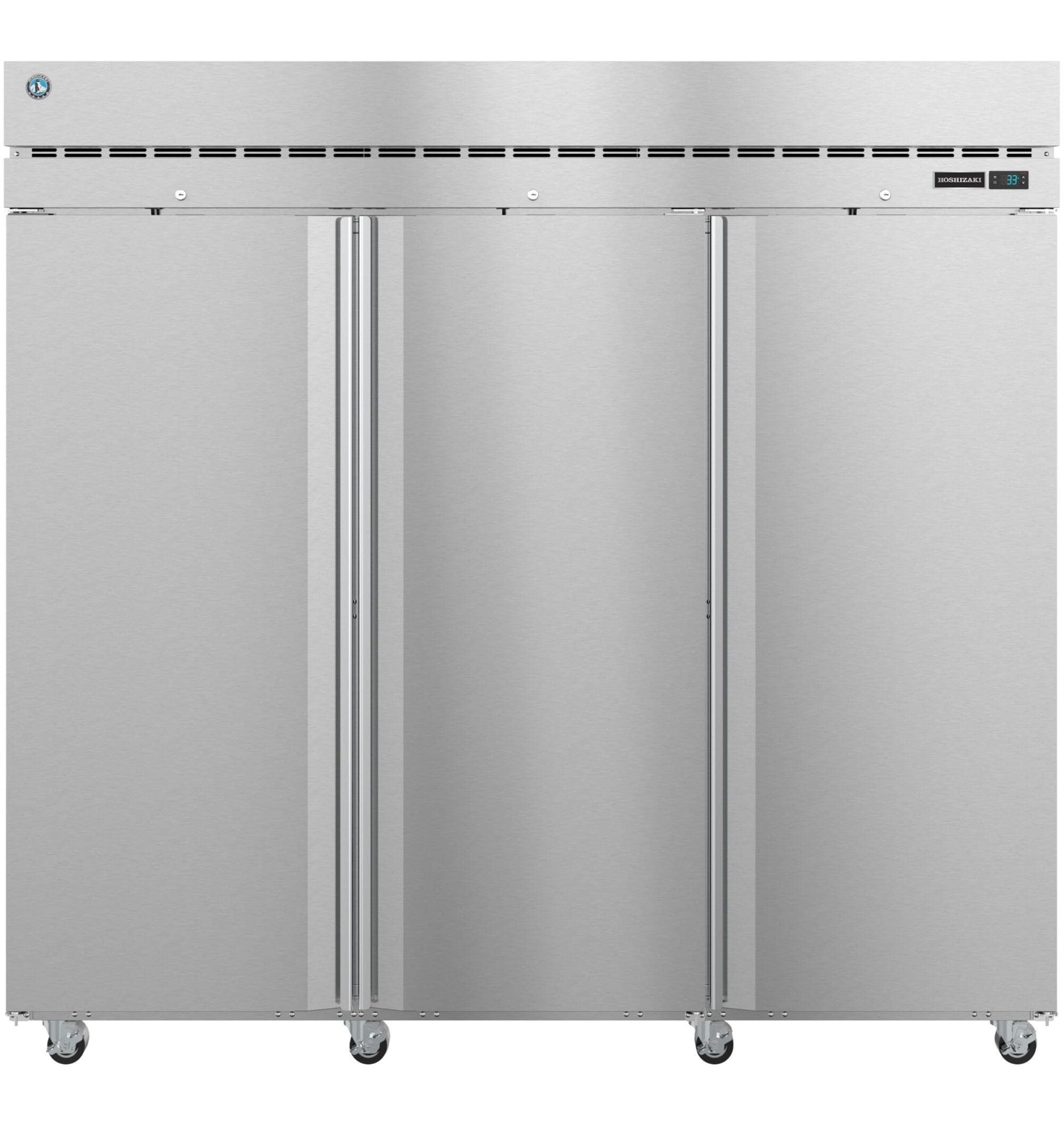Hoshizaki Hoshizaki R3A-FS 82.5" Three Section Full Stainless Door Reach-In Refrigerator