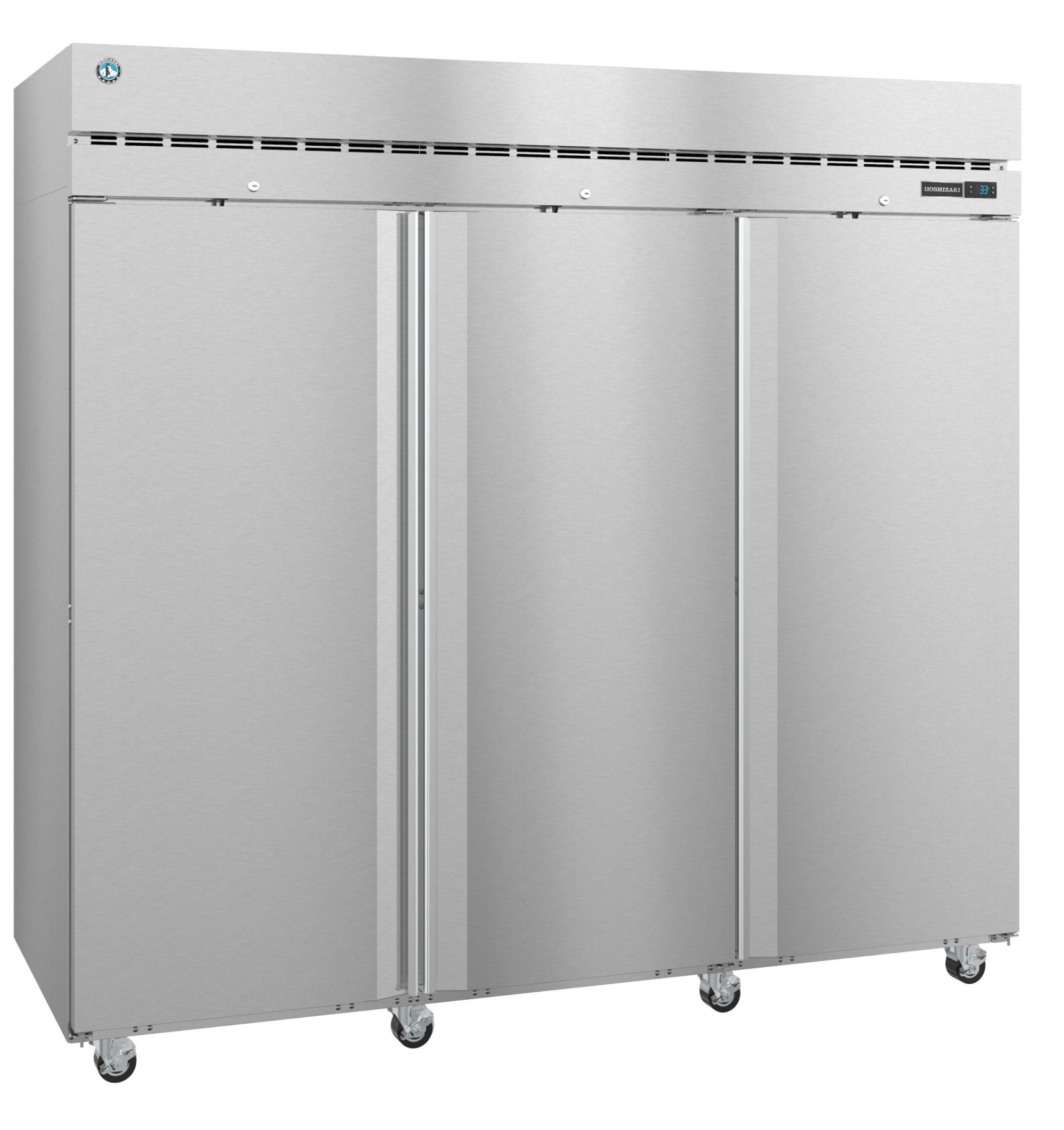 Hoshizaki Hoshizaki R3A-FS 82.5" Three Section Full Stainless Door Reach-In Refrigerator