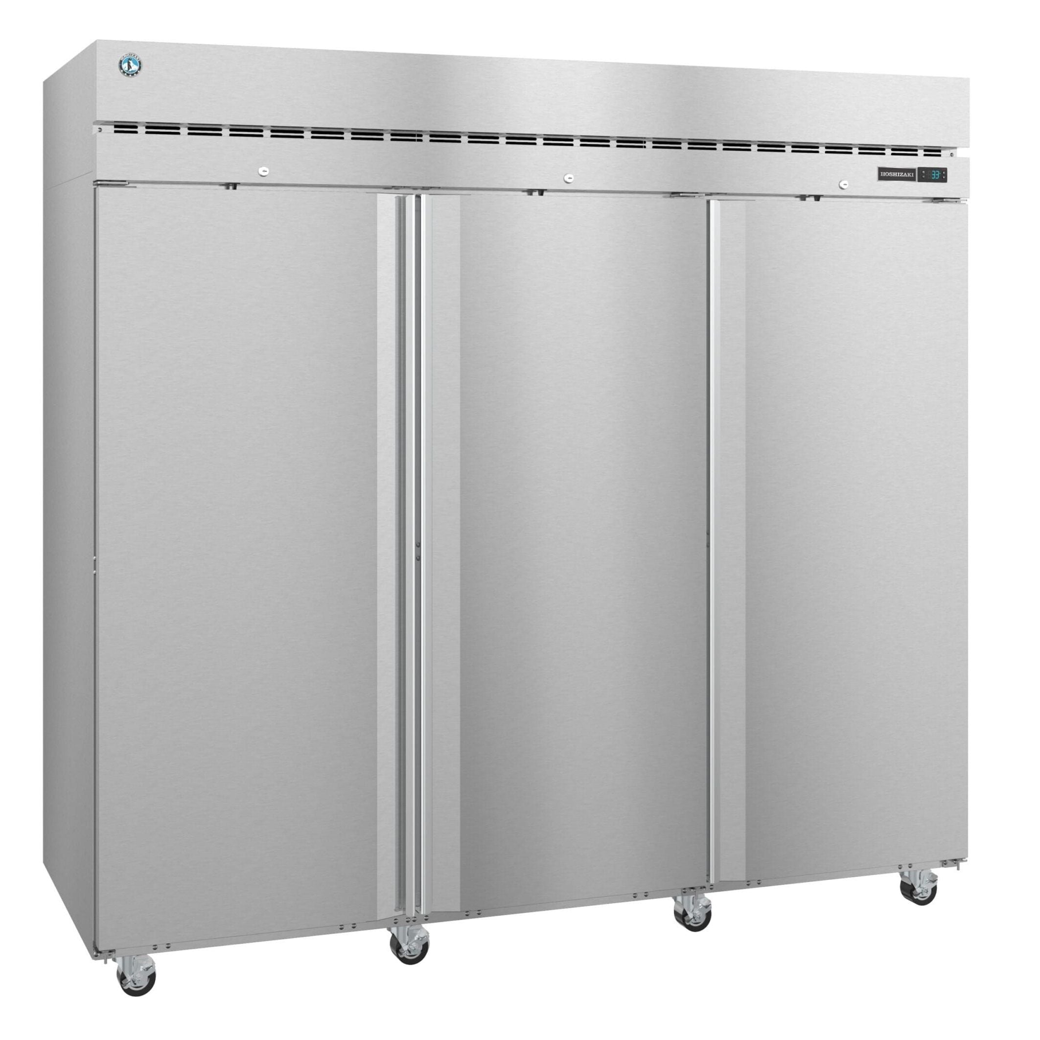 Hoshizaki Hoshizaki R3A-FS 82.5" Three Section Full Stainless Door Reach-In Refrigerator