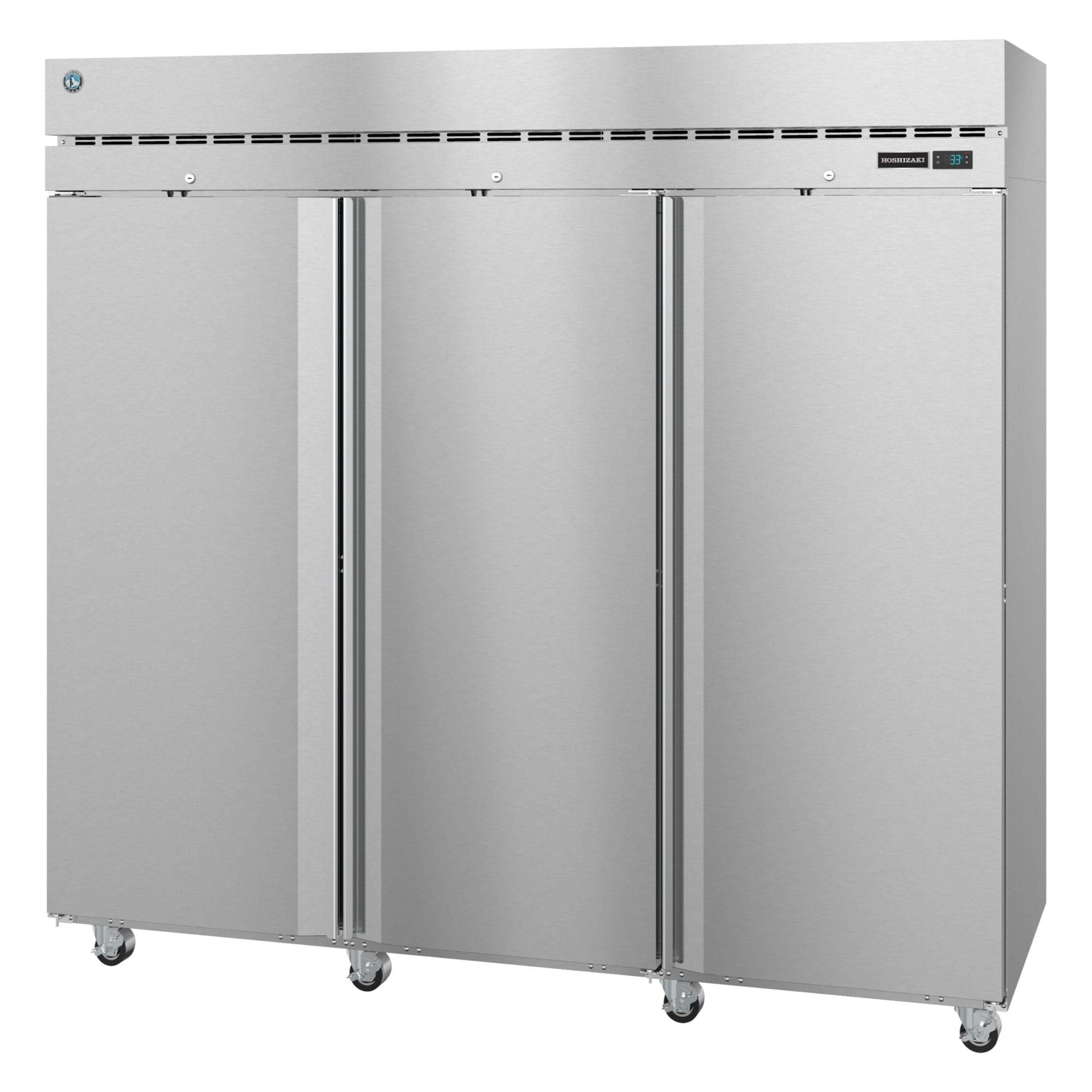 Hoshizaki Hoshizaki R3A-FS 82.5" Three Section Full Stainless Door Reach-In Refrigerator