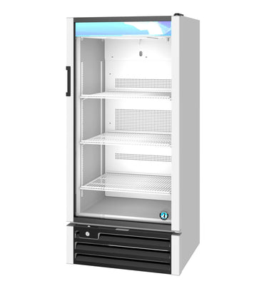 Hoshizaki Hoshizaki RM-10-HC Glass Door Merchandiser – Compact Single-Door Display Refrigerator