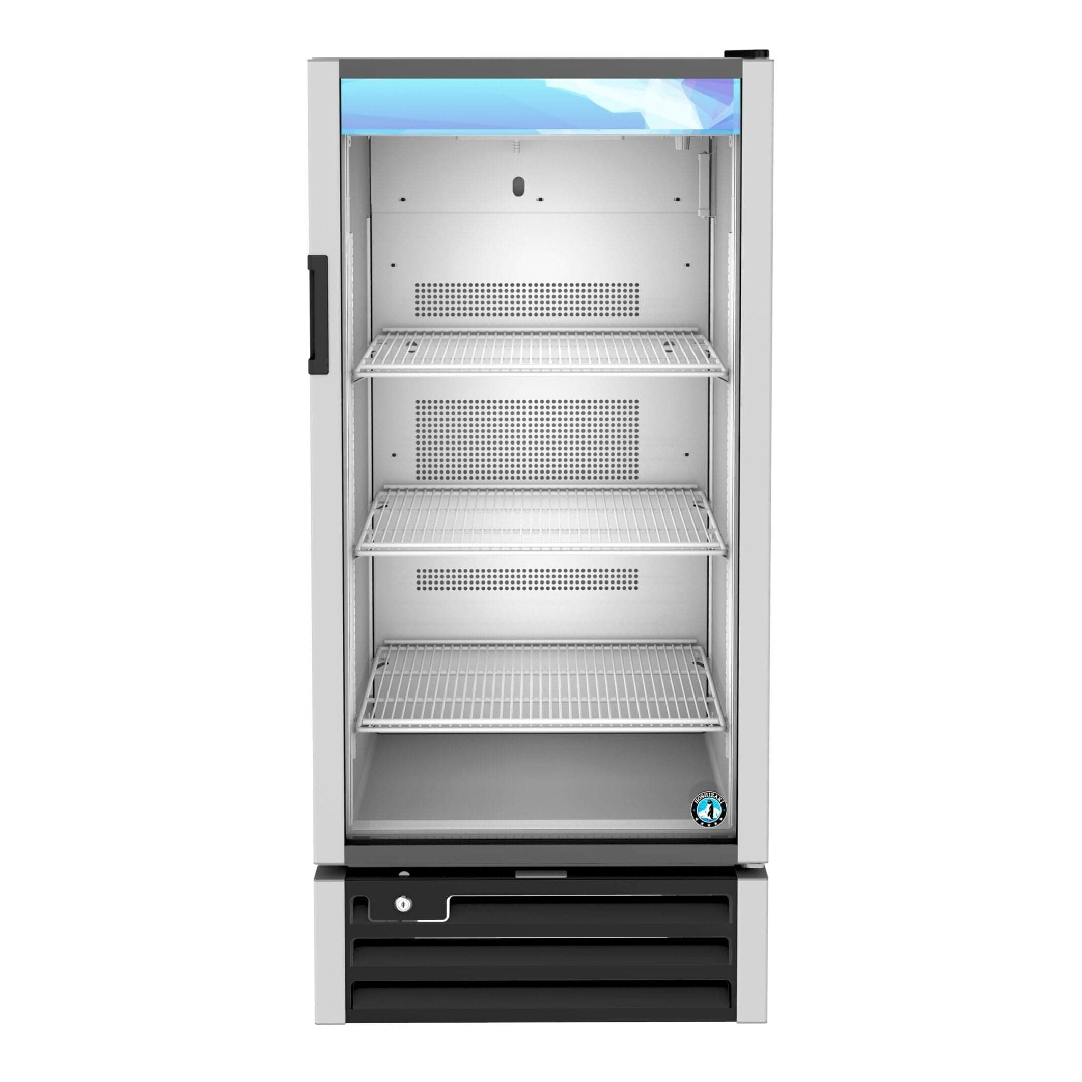 Hoshizaki Hoshizaki RM-10-HC Glass Door Merchandiser – Compact Single-Door Display Refrigerator
