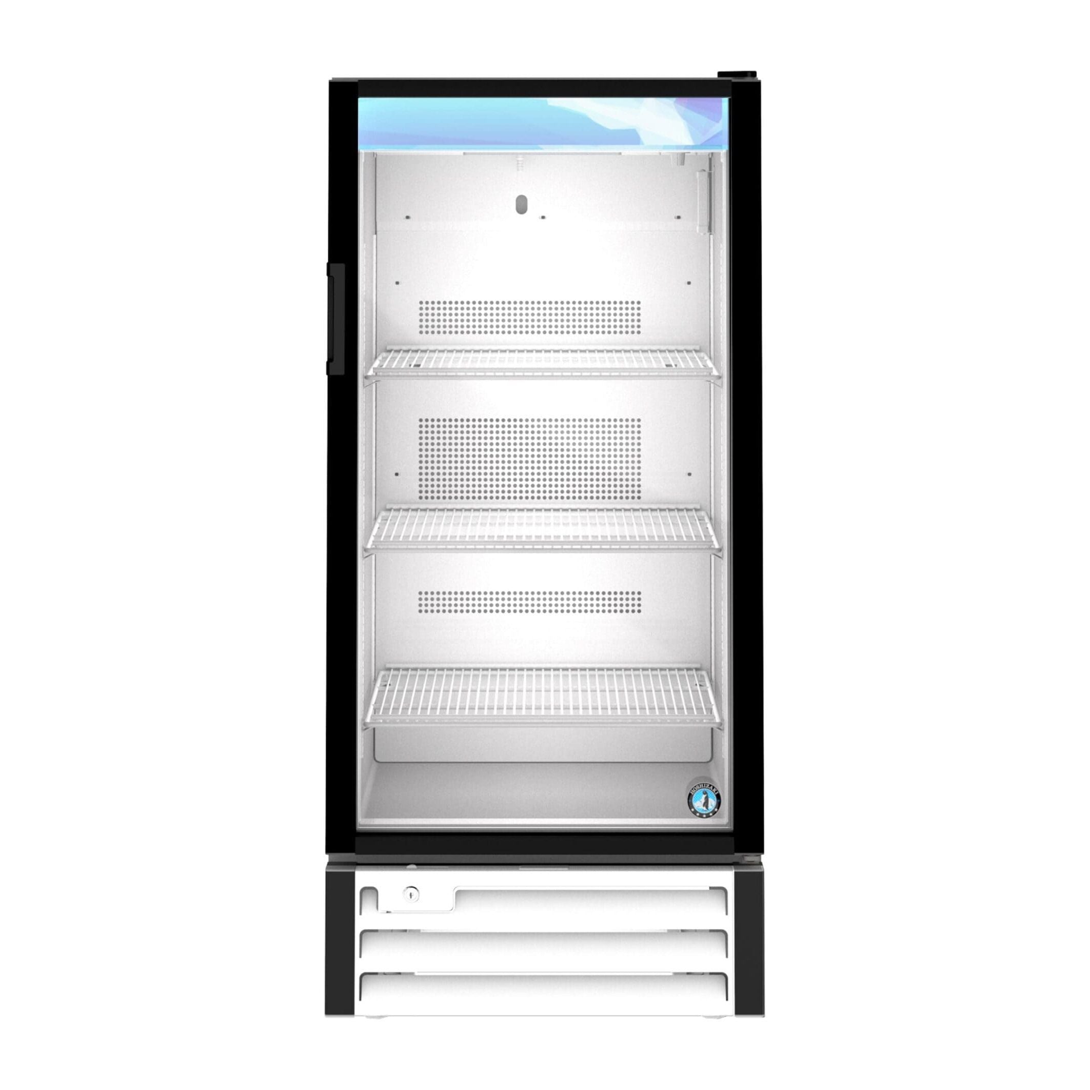 Hoshizaki Hoshizaki RM-10-HC-WHT Glass Door Merchandiser – 10 cu. ft. Commercial Refrigerator (White Finish)