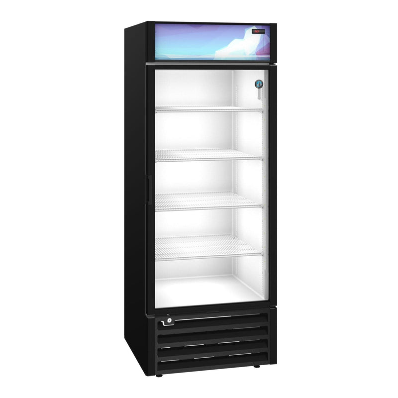 Hoshizaki Hoshizaki RM-26-HC-BLK Glass Door Merchandiser – 26 cu. ft. Commercial Refrigerator