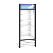 Hoshizaki Hoshizaki RM-26-HC-WHT Glass Door Merchandiser – 26 cu. ft. Commercial Refrigerator (White Finish)