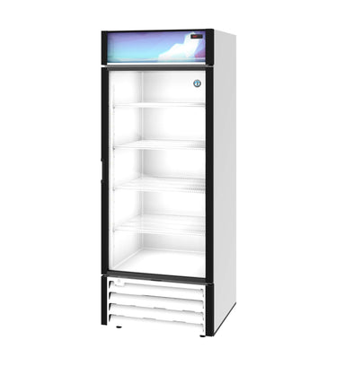 Hoshizaki Hoshizaki RM-26-HC-WHT Glass Door Merchandiser – 26 cu. ft. Commercial Refrigerator (White Finish)