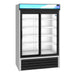 Hoshizaki Hoshizaki RM-45-SD-HC Glass Door Merchandiser – 2-Section Sliding Door Display Refrigerator