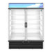 Hoshizaki Hoshizaki RM-49-HC Glass Door Merchandiser – 2-Door High-Capacity Display Refrigerator