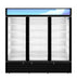Hoshizaki Hoshizaki RM-65-HC-BLK Glass Door Merchandiser – 65 cu. ft. Commercial Refrigerator (Black Finish, Swing Doors)