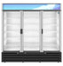 Hoshizaki Hoshizaki RM-65-HC Glass Door Merchandiser – 3-Door High-Capacity Display Refrigerator