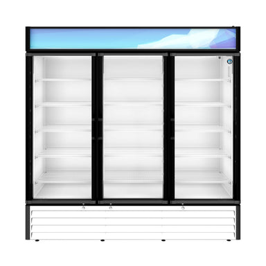 Hoshizaki Hoshizaki RM-65-HC-WHT Glass Door Merchandiser – 65 cu. ft. Commercial Refrigerator (White Finish, Swing Doors)