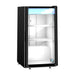 Hoshizaki Hoshizaki RM-7-HC-BLK Glass Door Merchandiser – 7 cu. ft. Countertop Refrigerator