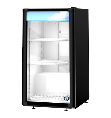 Hoshizaki Hoshizaki RM-7-HC-BLK Glass Door Merchandiser – 7 cu. ft. Countertop Refrigerator