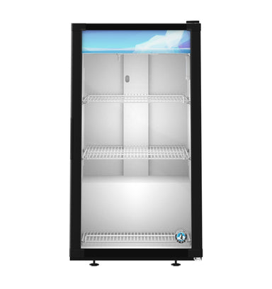 Hoshizaki Hoshizaki RM-7-HC-BLK Glass Door Merchandiser – 7 cu. ft. Countertop Refrigerator