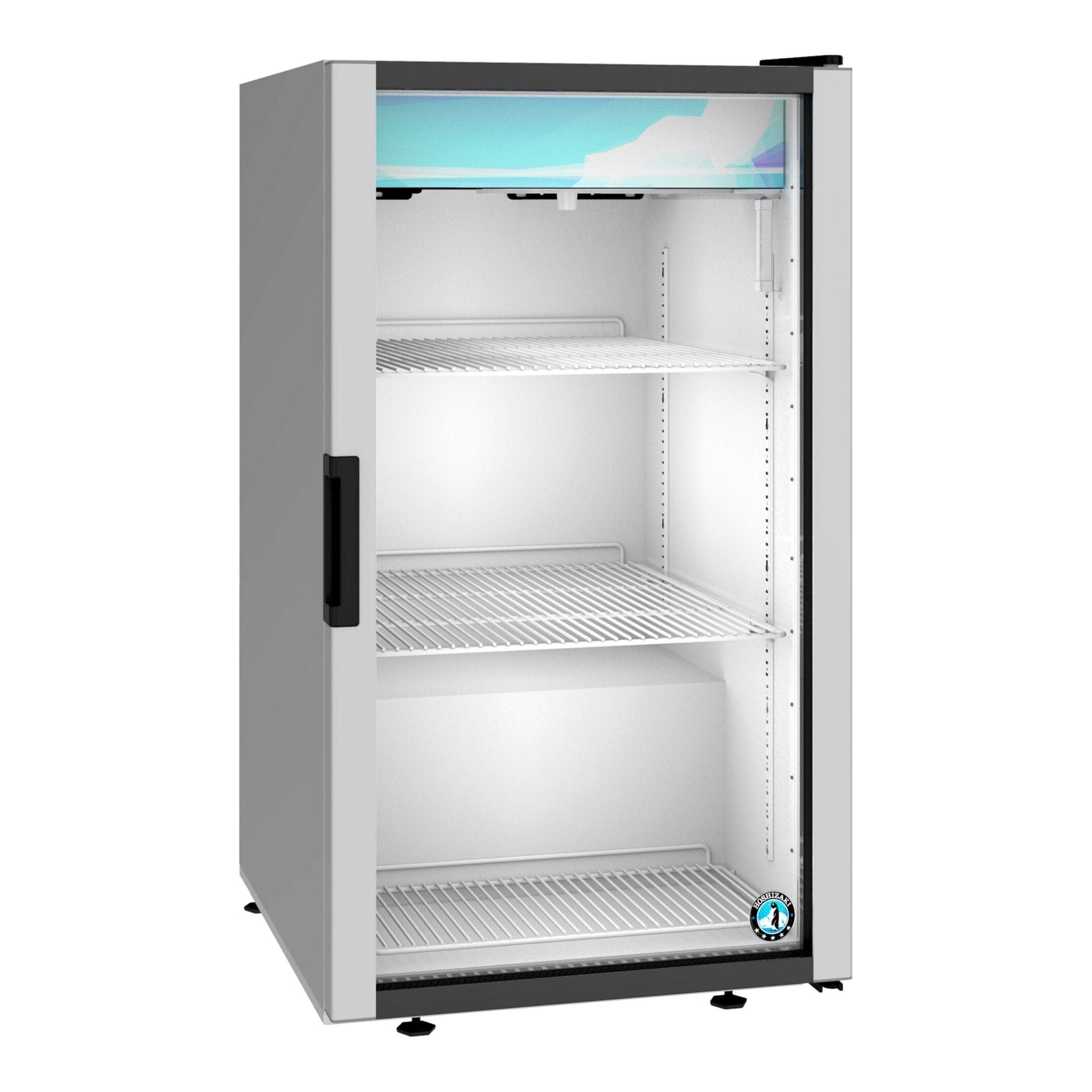 Hoshizaki Hoshizaki RM-7-HC Glass Door Merchandiser – Compact, Energy-Efficient Display Refrigerator