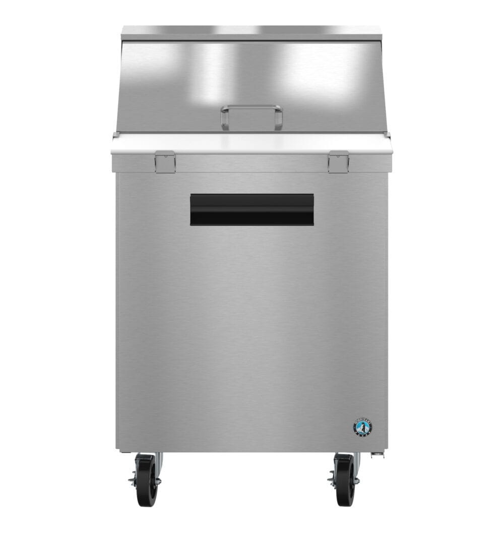 Hoshizaki Hoshizaki SR27B-12M Mega Top Prep Refrigerator – 27" One-Section with Doo