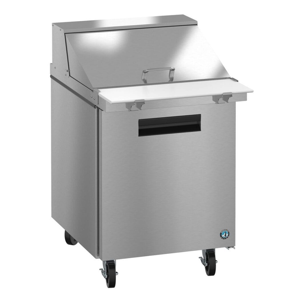 Hoshizaki Hoshizaki SR27B-12M Mega Top Prep Refrigerator – 27" One-Section with Doo