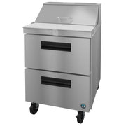 Hoshizaki Hoshizaki SR27B-8D2 27" Sandwich Top Prep Refrigerator with Drawers