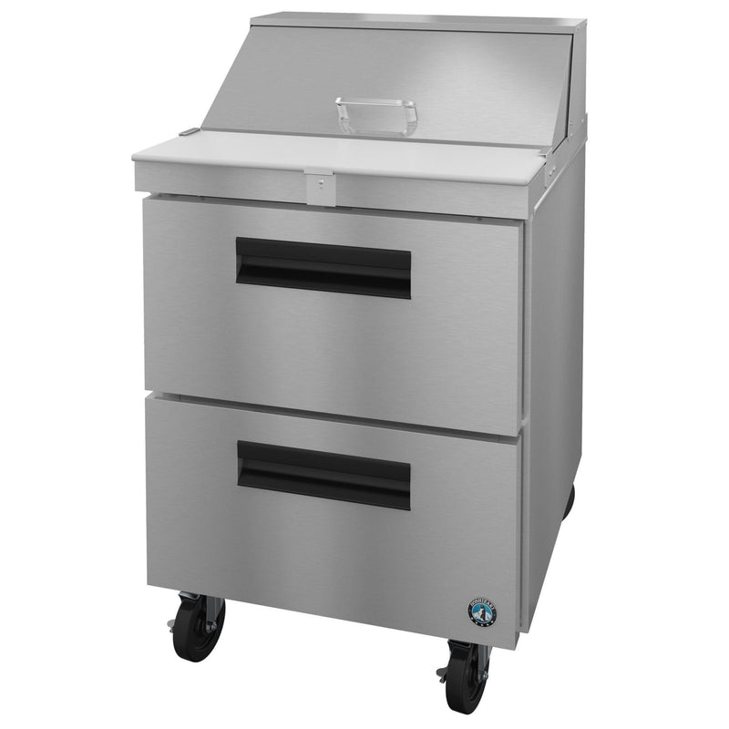 Hoshizaki Hoshizaki SR27B-8D2 27" Sandwich Top Prep Refrigerator with Drawers